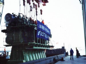 SCTFA出口设备重400吨